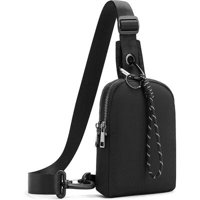 New Mini Unisex Outdoor Crossbody Bag Men's and Women's Chest Bag Sports Casual Adjustable Shoulder-Strap Running Bag