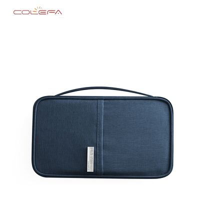 Large Capacity Passport Holder European American Style Multi-Functional Oxford Cationic Travel Waterproof ID Card Bag Wholesale