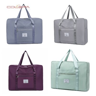 Colefa Women's Business Travel Bag Short Trip Luggage Bag Large Capacity Handheld Storage Foldable Lightweight Travel Tote Bags