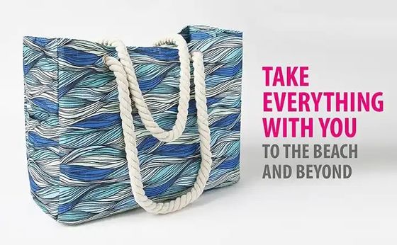 Heavy Duty Washable Cotton Canvas Bag Shoulder Tote Bag Waterproof Ristop With Zipper