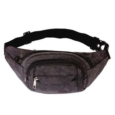 Canvas Waist Bag Durable Work Large Capacity Phone Keys Storage Perfect for Street Vendors Cashier's Purse Lightweight with LOGO