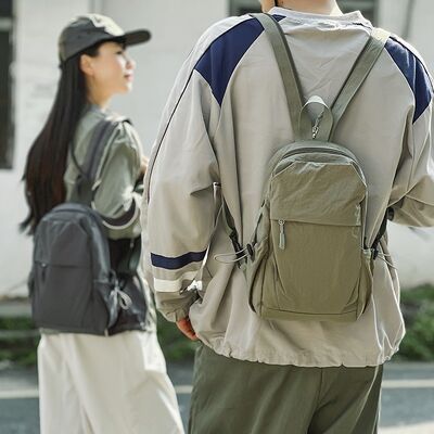 Versatile Dual-Use Nylon Chest Bag for Men and Women Outdoor Travel Hiking Backpack Lightweight Hiking Compact Printing Bag