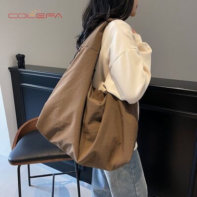 Custom New Luxury-Feel Single-Shoulder Tote Bag for Women Large-Capacity Tote Handled All Season Niche Exquisite Underarm Bag