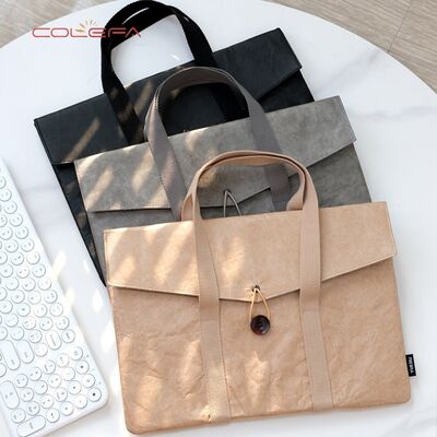 New Lightweight Handheld DuPont Paper Notebook Laptop Sleeve Inner Case Pad Storage Tyvek Bag Waterproof Durable Business Bag