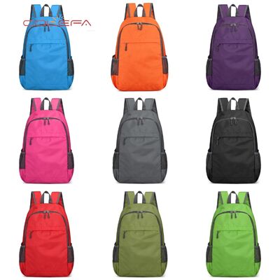 Custom Hiking Backpack Outdoor Sports Lightweight Foldable Skin Bag Travel Leisure Textured Large Capacity Backpack Wholesales