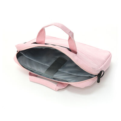 Custom Laptop Shoulder Bag with Large Capacity Inner Pouch Polyester Fashion Crossbody Portable Computer Bags Portable with LOGO