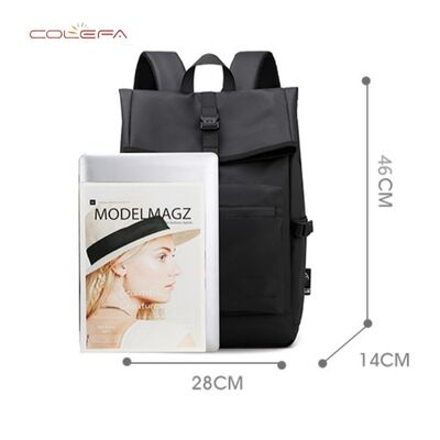 New Minimalist Backpack for Men Casual Travel & Laptop Backpack Lightweight Oxford Backpacks Wholesale Customization with Logo