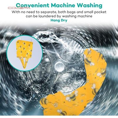 Convenient Folding Shopping Bag Handheld Grocery Bag for Supermarket Shopping Foldable Oxford Bag with Custom Advertising Logo