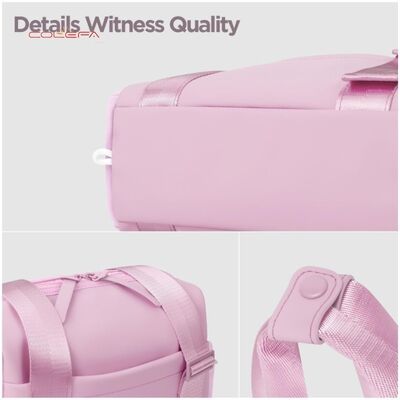 New Women's Shoulder Tote Bag Multi-Functional Travel & Fitness Bag for Personal Items Nylon Storage Bag with Wet/Dry Separation