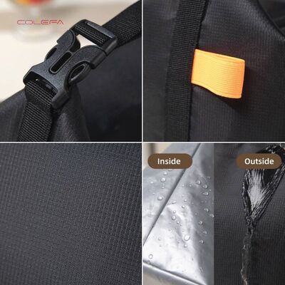 Oxford Fabric Minimalist Buckle Insulated Lunch Bag Picnic Day Carrier Thickened Waterproof Oil-Resistant Insulated Bag in Stock