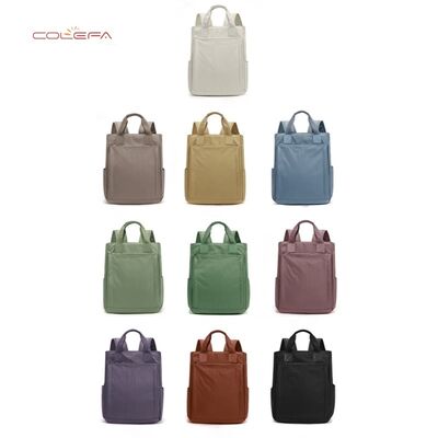 Nylon Fabric Waterproof Backpack for Women Large Capacity 16-inch Laptop Backpack with Customizable Logo Travel & School Bag