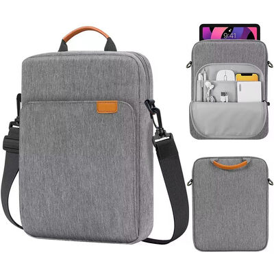 Customized 11.3-inch Tablet Briefcase Lightweight High-Capacity Pad Storage Bag Shoulder Multi-Function Crossbody Bag Handheld Inner Pouch with LOGO