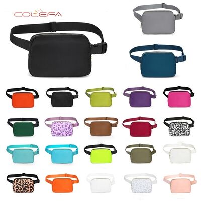 Customized Outdoor Sports Waist Bags Phone Pouch Nylon Running Fitness Bag Same Style Waist Bag Lightweight and Comfortable Belt