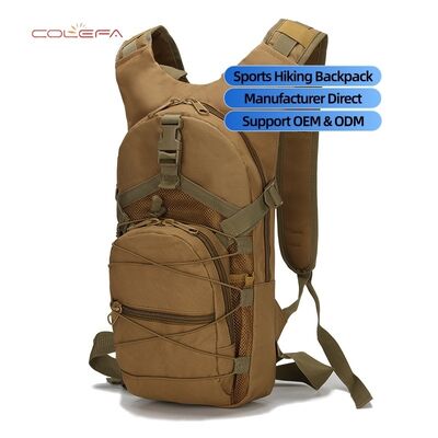 Mochila Oxford Cloth de Grande Capacidade Camuflada Esportes ao Ar Livre Mochila de Caminhada para Montanhismo Trekking Ciclismo com LOGO Personalizado